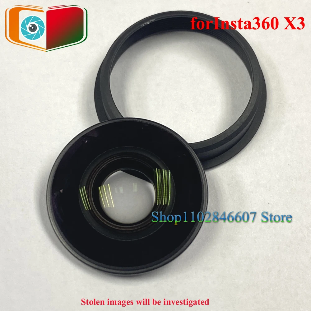 Insta360 X3 모델 렌즈 전면 유리 Insta 360 액션 카메라 수리 부품의 새로운 기능