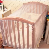 Bedding Flies Travel Portable Elastic Band Mesh Insect Accessories Foldable Crib Mosquito Net Baby Cot Cover Polyester Summer 1