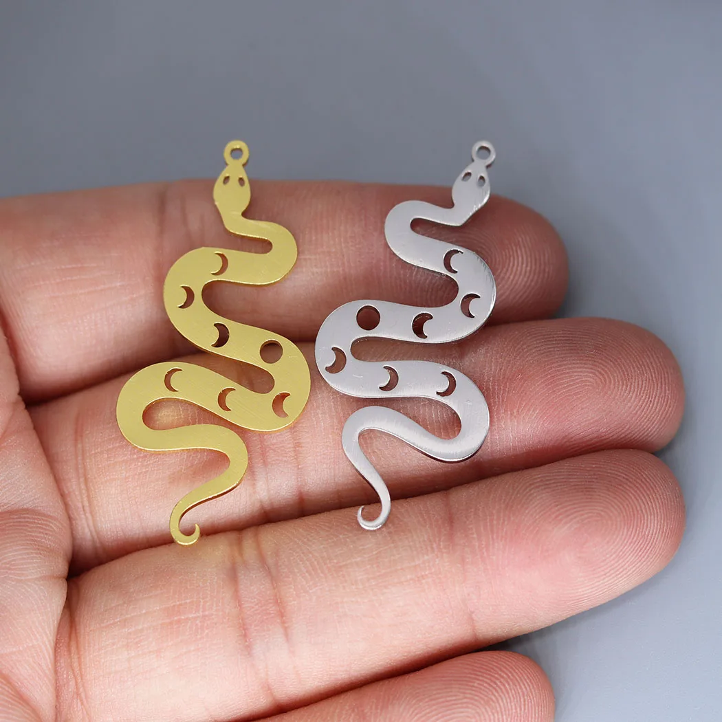 Ciondolo Numero 2 In Acciaio Inossidabile Argentato | Charm Per Creazione Gioielli - 11x7mm