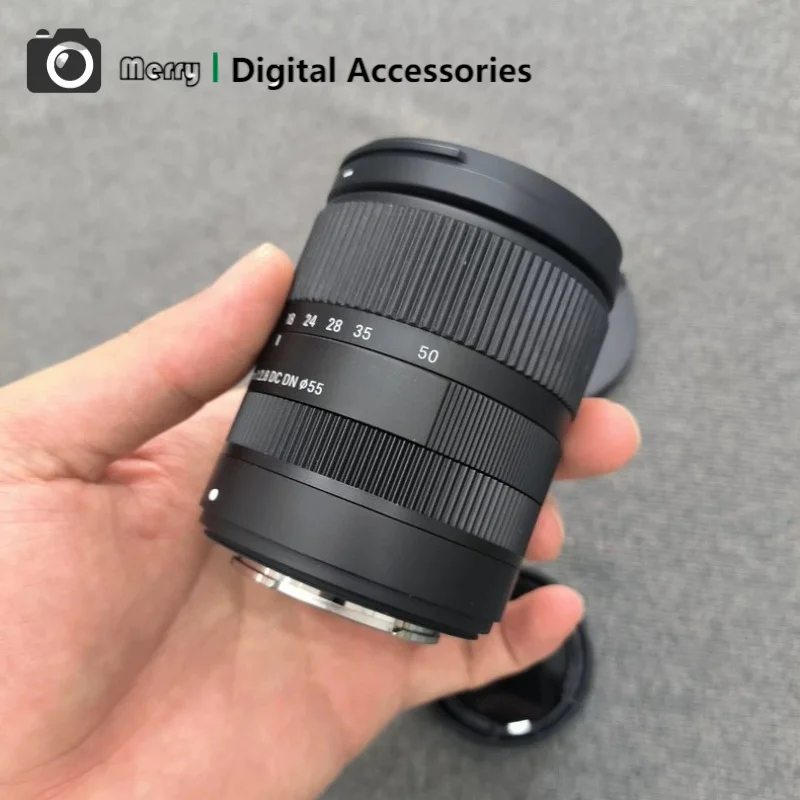 시그마 18-50mm F2.8 DC DN 컨템포러리 렌즈 APS-C 미러리스 표준 줌 대구경 자동 초점 95% 새 상품 