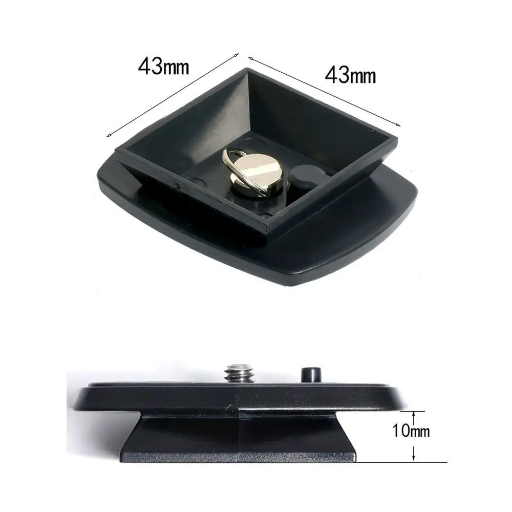 Universal Tripod Monopods Quick Release Plate 2Pcs for SONY VCT-D580RM/D680RM/R640 for Velbon CX-888 444 460 470 570 690