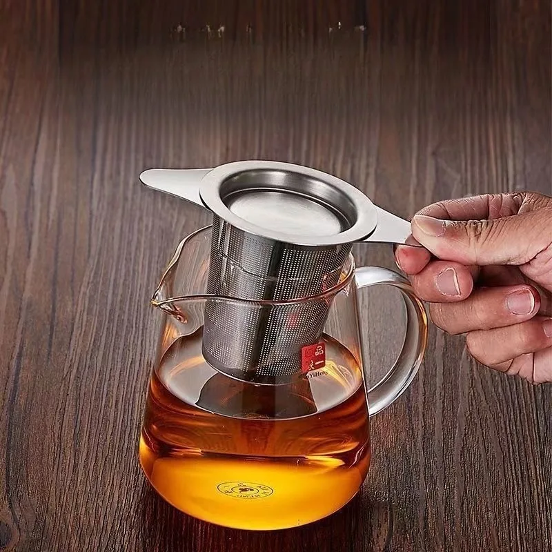 Food-Grade Stainless Steel Tea Infuser - Practical and Convenient Tea Filter for Brewing  Essential Tea Accessories for Home Use