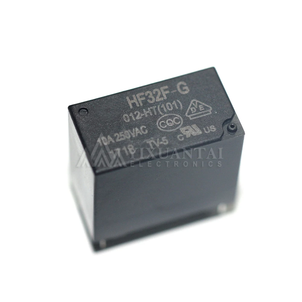 

5pcs/Lot New Original 5V 12V 24V Power Relays HF32F-G JZC-32F-005-HS JZC-32F-012-HS JZC-32F-024-HS 10A 250VAC 4PIN