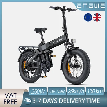 Engwe Engine Pro 3.0 Boost Bici Elettrica Pieghevole Fuoristrada con Sospensioni Complete, Pneumatici Fat, Autonomia Massima 120km, Pieghevole per la Città ​ ​ Spostamenti quotidiani