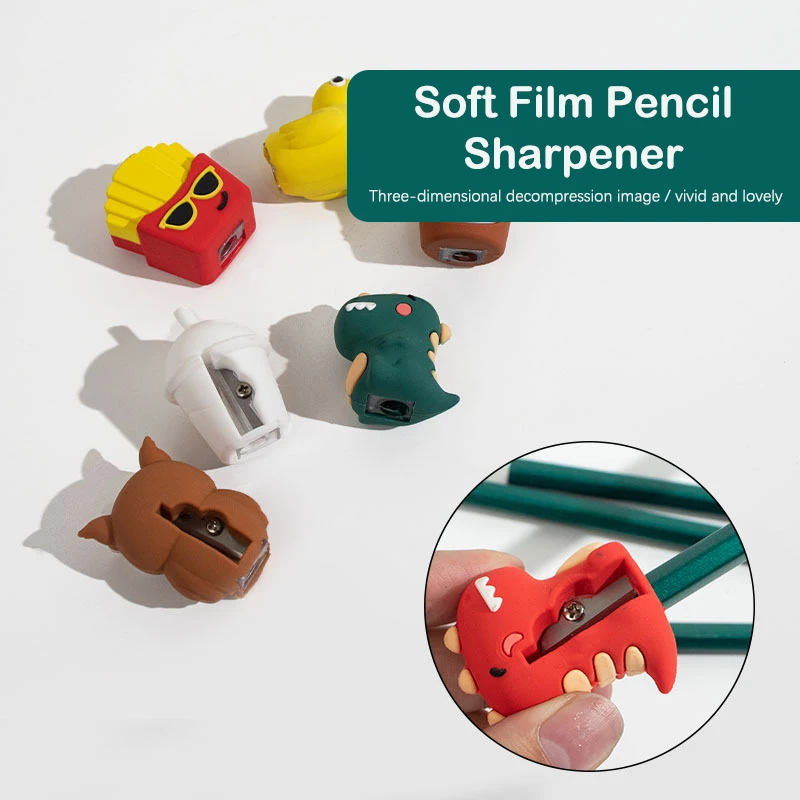 

3D Animal Modeling Cute School Supplies Stationery Back To School Sharpener Pencil Office Supplies Kawaii Penknife Stationery
