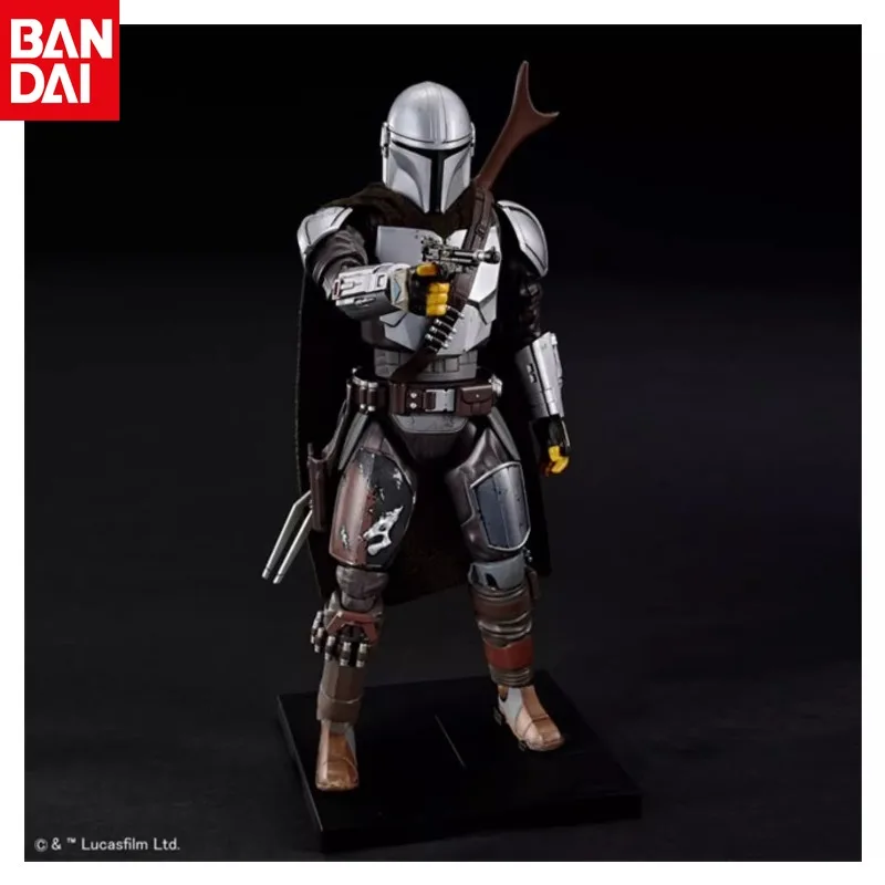 Bandai Modello Assemblato Originale Star Wars 1/12 The Mandalorian Beskar Armor Animal Figure Model Toy Model Regalo Per Bambini