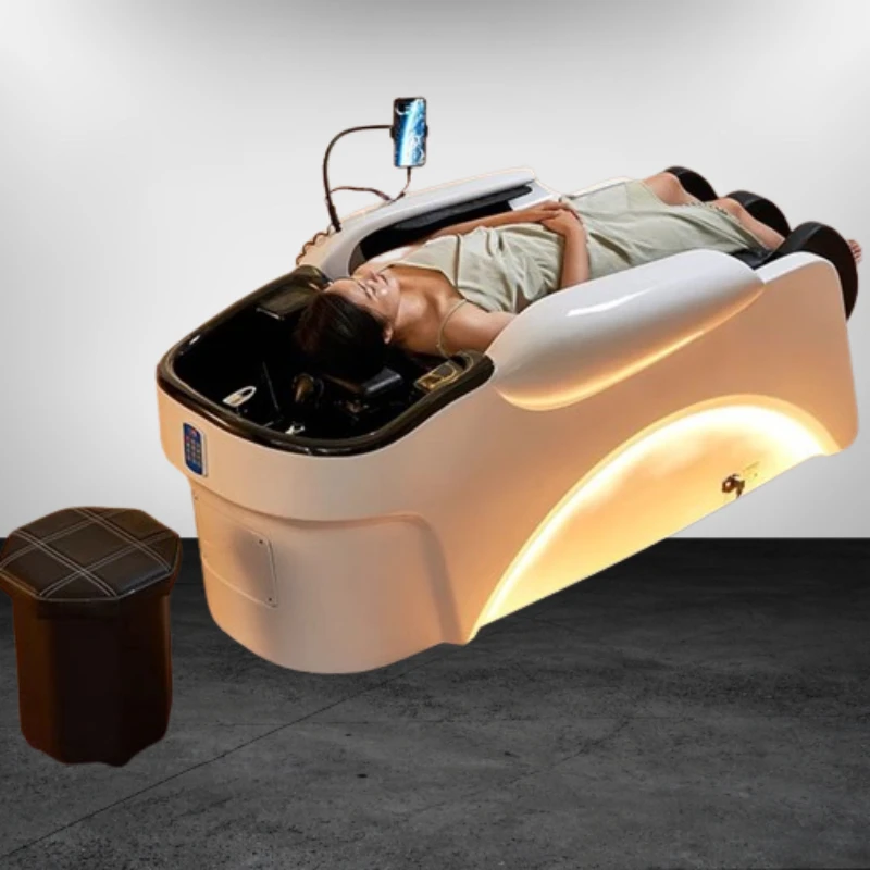 

Массажное кресло, Массажные Стулья для гостиной, наклонное кресло для салона, парикмахерской, Профессиональный парикмахерский спа, раковина для эстетических ногтей