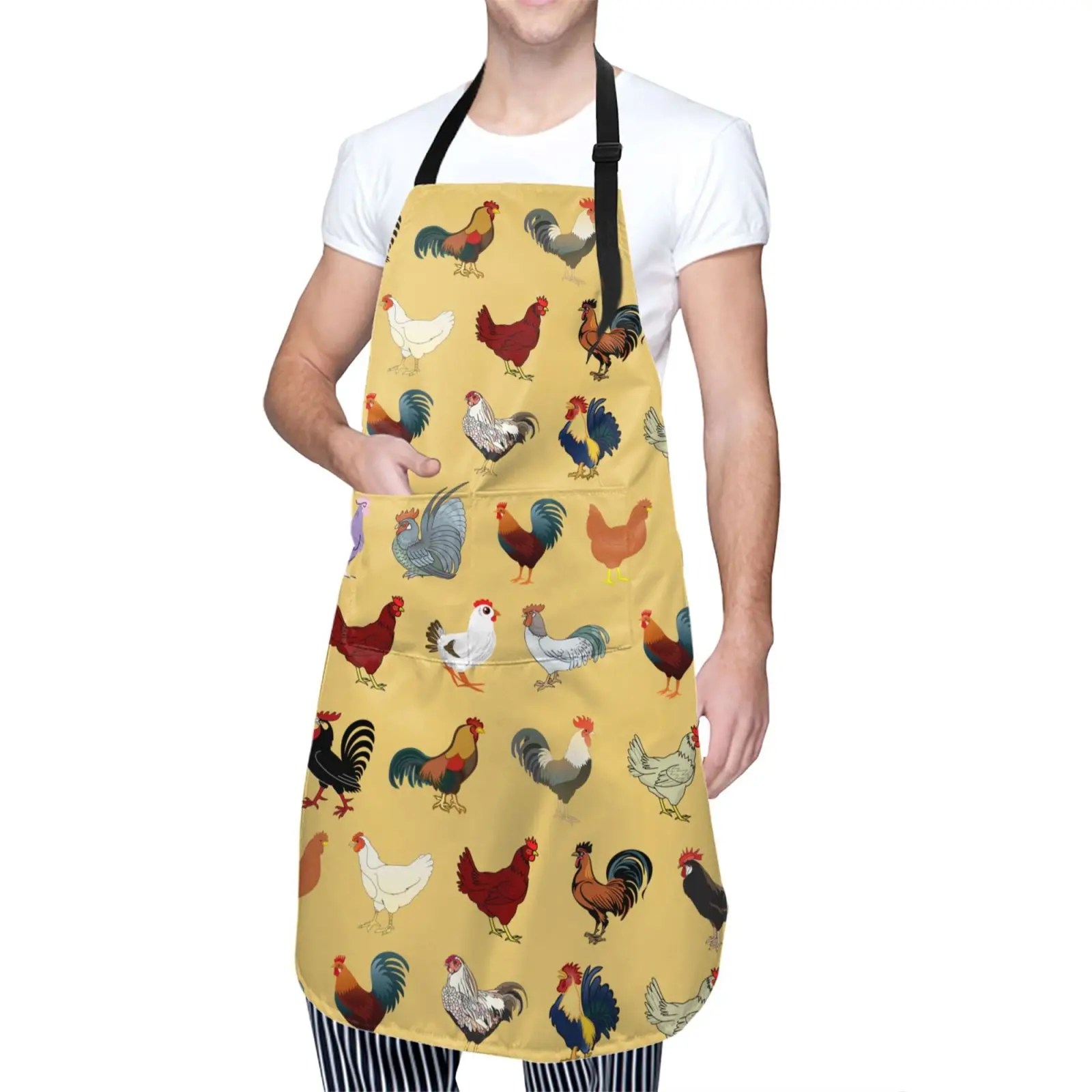 Collecting Apron Gifts Themed Rooster For Fresh Chicken Apron Chicken With  Pockets Eggs Eggs Blank Aprons for Embroidery - AliExpress