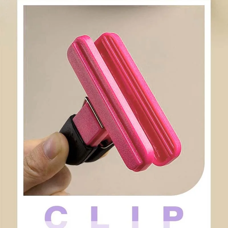 Sealing Clips 3PCS T-type Food Snack Package Strong Leak-proof Moisture-proof Plastic Bag