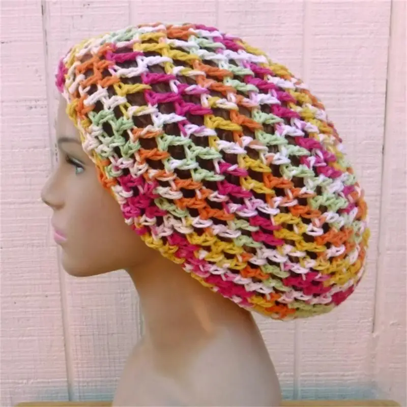LXAD Baggy Slouchy Skull Hat Skullies Bonnet hat knit Hat