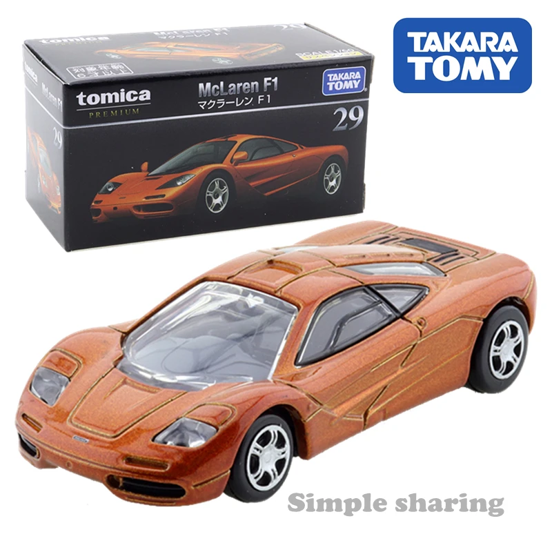 

Takara Tomy Tomica Premium 29 McLaren F1 Автомобильная легированная игрушки моторные литая под давлением металлическая модель для детей