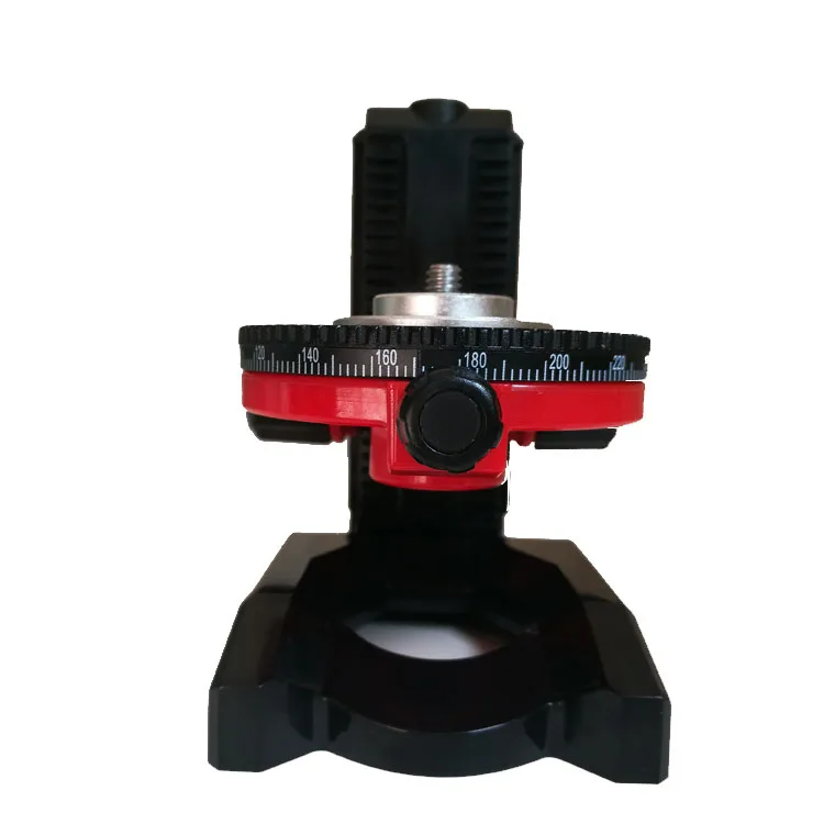 

1/4" Interface Adjustable Scale Stand L-shape Multi-functional Leveling Bracket Base Laser Levels Magnetic Hanger Rack