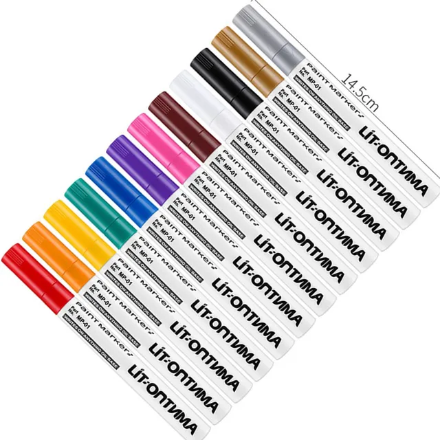 12색 페인트 마커: 다재다능한 창작 도구