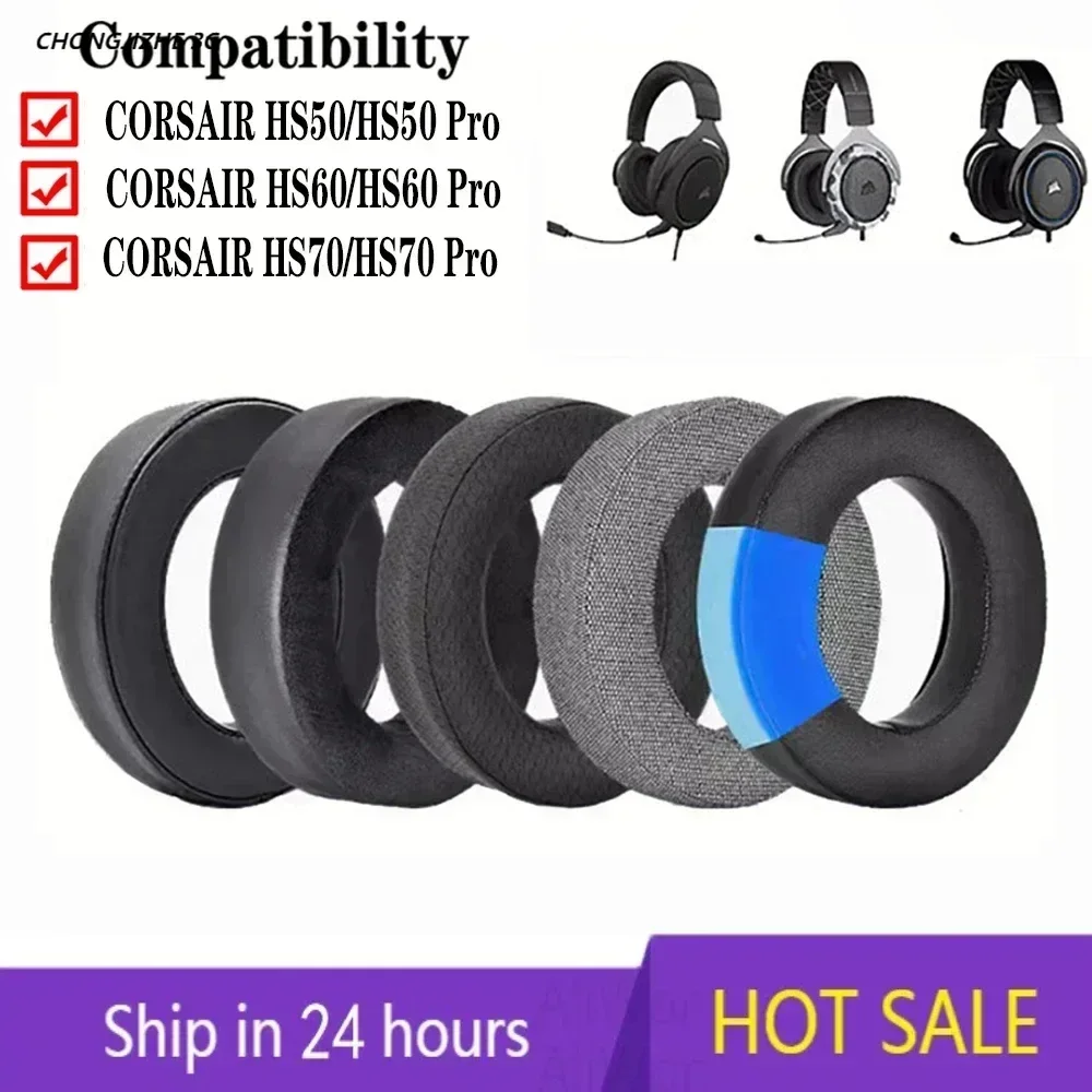 Ear Pad For Corsair HS50 HS60 HS70 Pro Headset Gaming Replacement