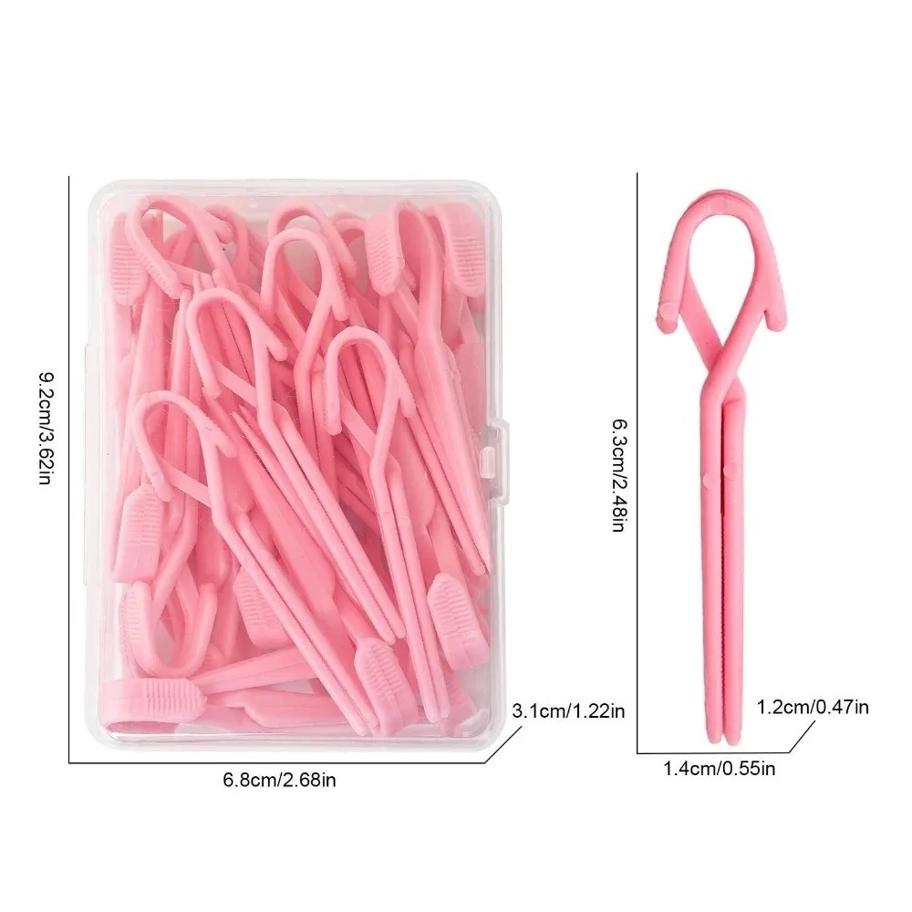 10PCS Portable Nail Oil Anti-Spill Clips Shaping Cross Shaping Tool Nail Art Positioning Clips Phototherapy Nail Auxiliary