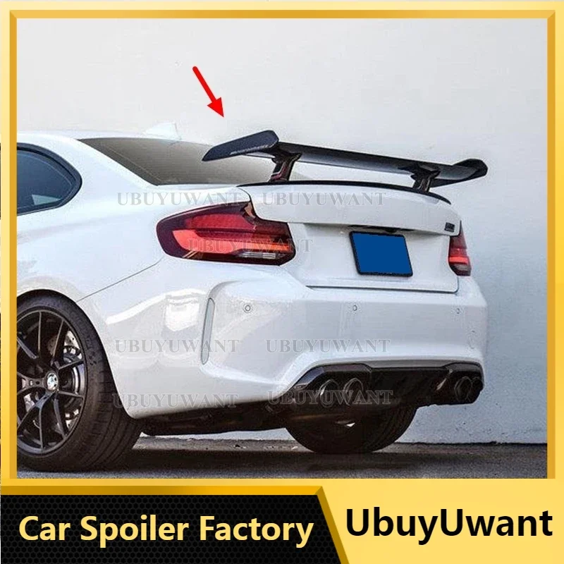 

For BMW 2 Series F22 Coupe M2 M3 M4 F87 Spoiler 2013 2014 2015 2016 2017 2018 2019 Real Glossy Carbon Fiber Rear Wing MP Style