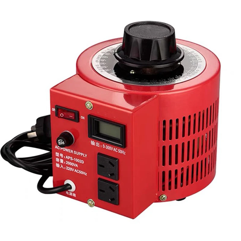 

Переменный трансформатор переменного тока Variac трансформатор, регулятор напряжения, конвертер 2 кВА, встроенная медная катушка для источника питания