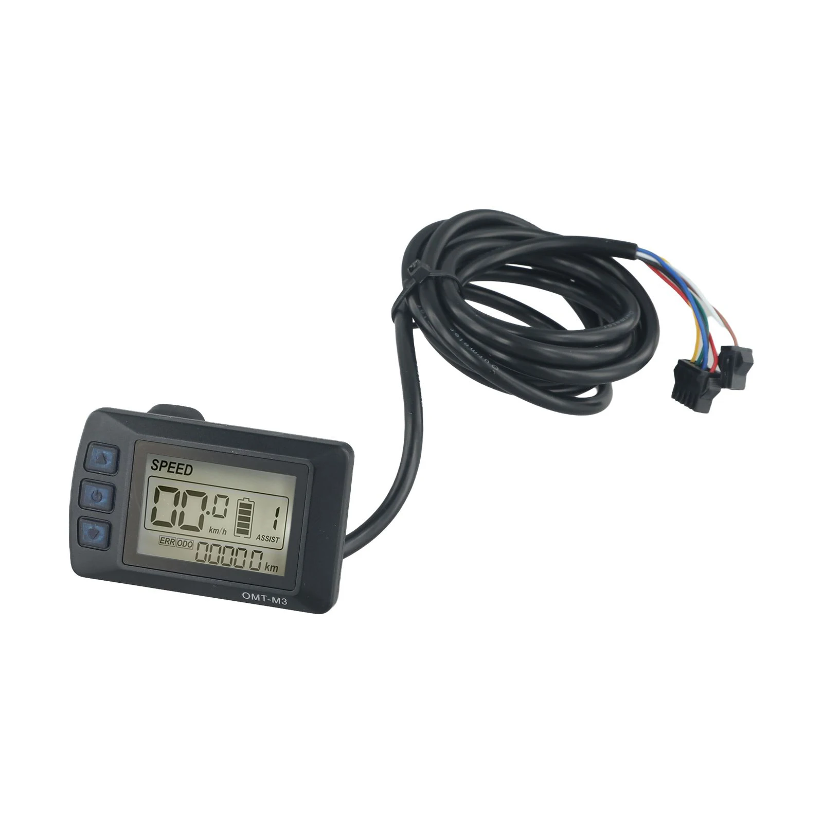 36V 48V Ebike LCD Display Panel für Elektrofahrrad Roller OMT für M3 mit Echtzeit-Batterieanzeige und Datenverfolgung – Detail 9