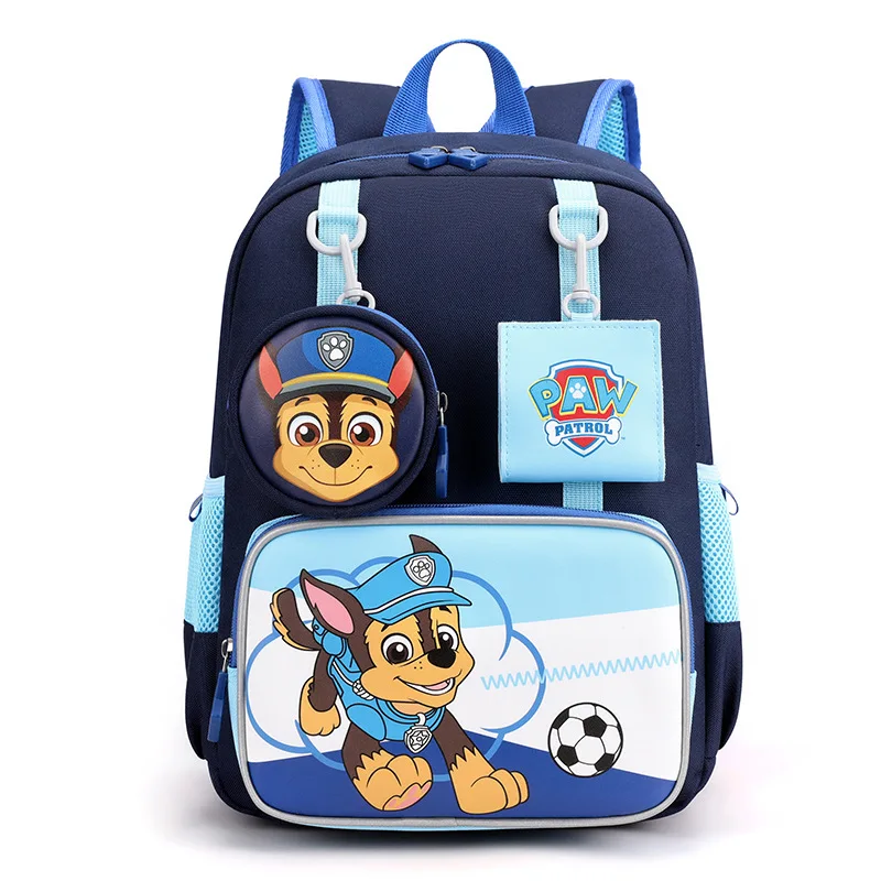 2022 Paw Patrol Cartoon Bag Anime Children backpack Skye Everest Marshall  Chase Boys Girls pat patrouille birthday Backpack Toy