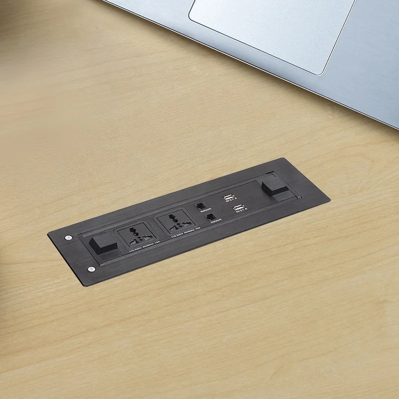 

New design electrical plugs & sockets with switch for meeting table