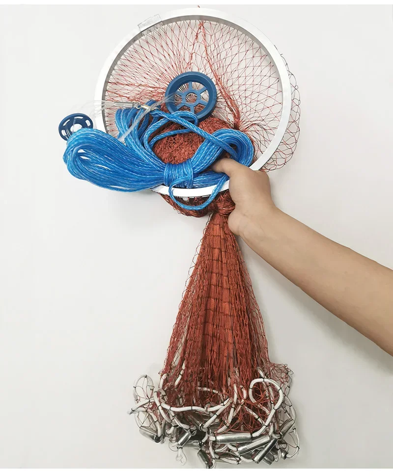 Hand Thrown Fishing Cast Net 2