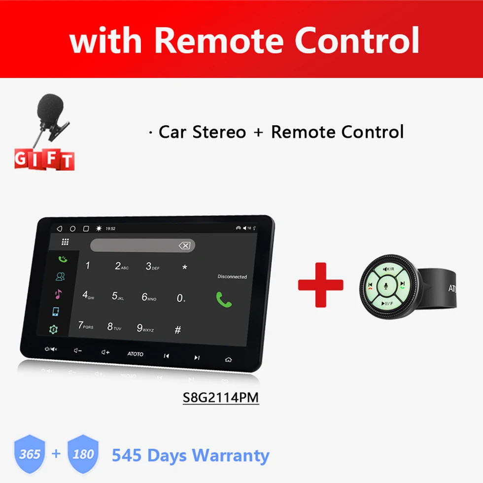 ATOTO S8 PM 10 inch 2Din Android Car Radio with GPS Navi