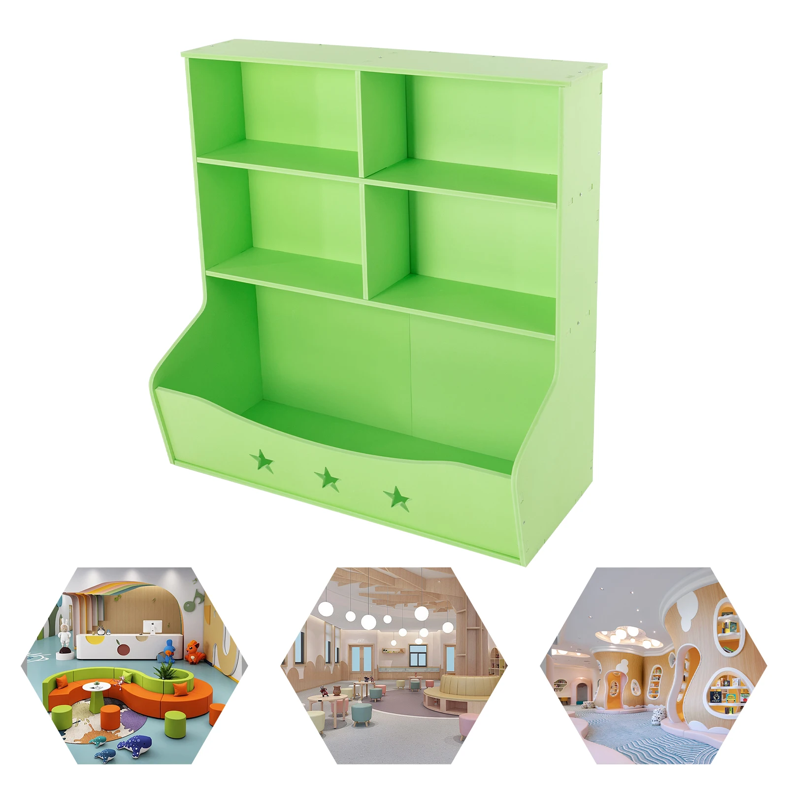 Kids’ 3-Tier Bookcase & Toy Shelf Organizer 5