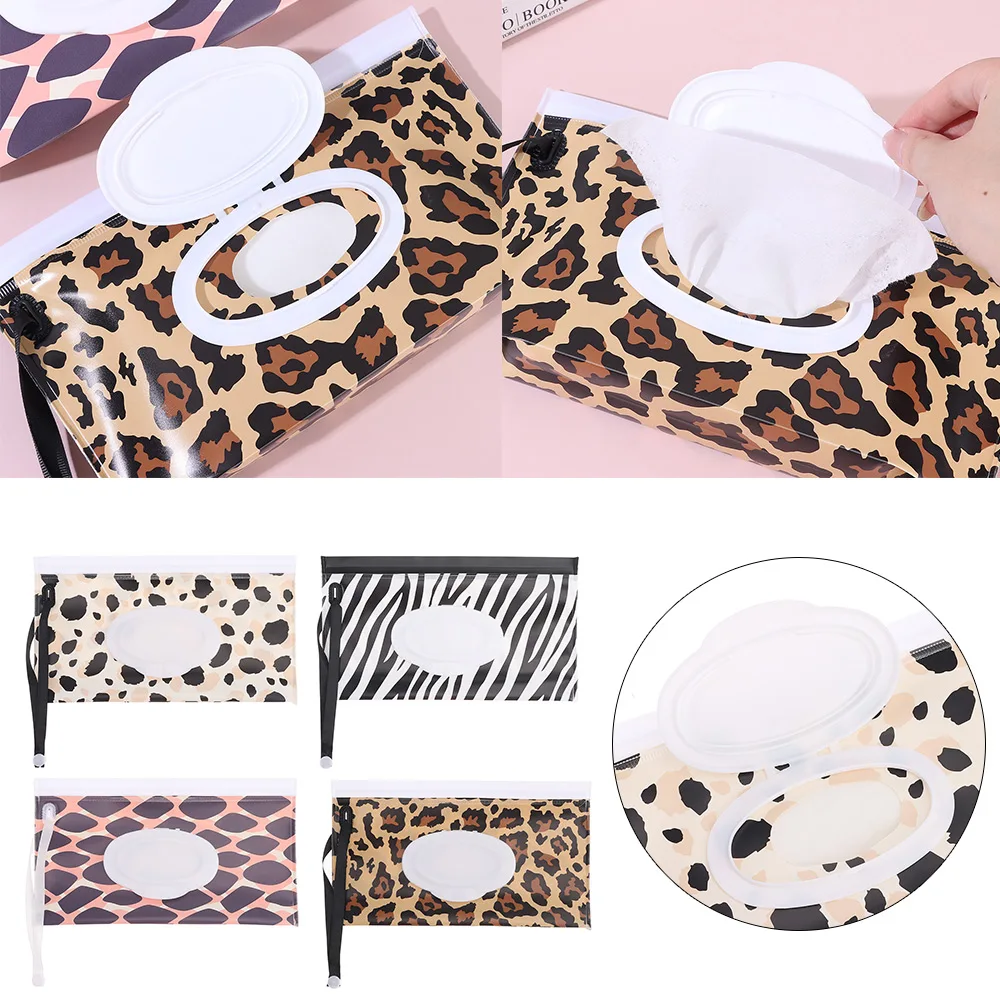 EVA Wet Wipe Bag Flip Cover Snap-Strap Wipes Holder Case Home Portable Refillable Wet Wipe Pouch Tissue Box Stroller Accessories wet wipe case,wet wipes case,wet wipes box,tissue box