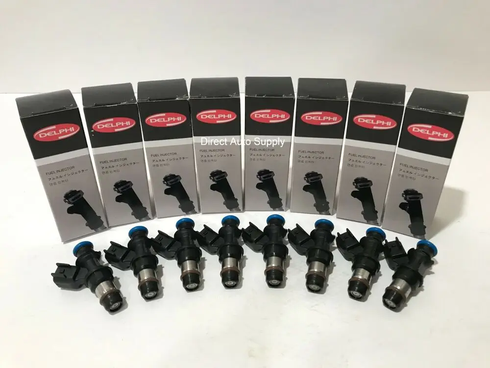 

8 новых топливных инжекторов OEM 12580681 для GM 4.8L 5.3L 6.0L 6.2L V8
