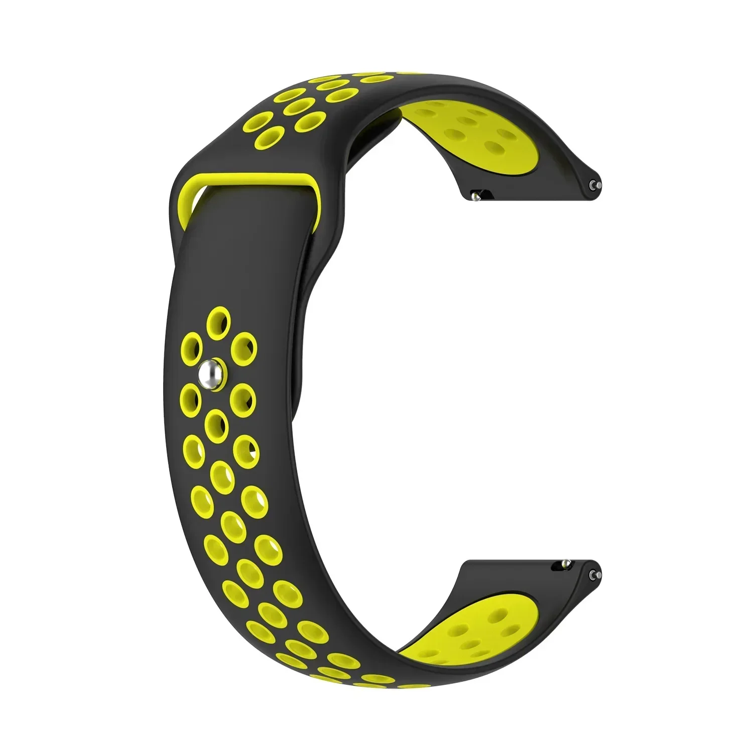 Breathable Sports Silicone Strap - Versatile 20mm/22mm Wristband
