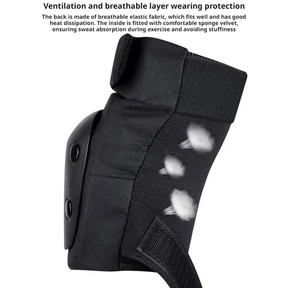 Adult Kids Knee Pads Elbow Pads Wrist Guards 6 In 1 Protective Gear Set Inline Roller Skating Skateboarding Scooter BMX