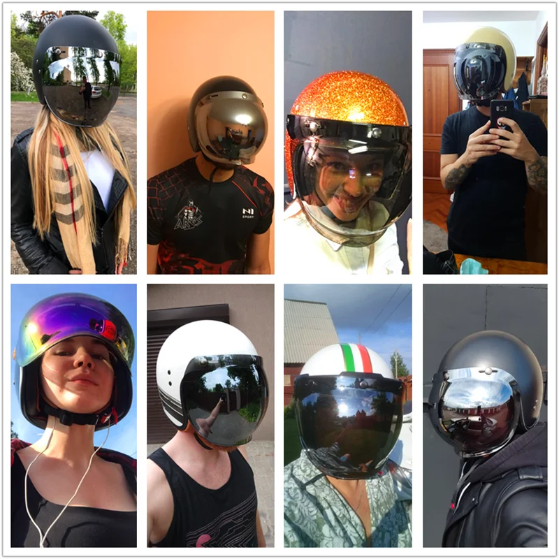 Рисунок 2 - Универсальный шлем с открытым лицом SOMAN 3/4