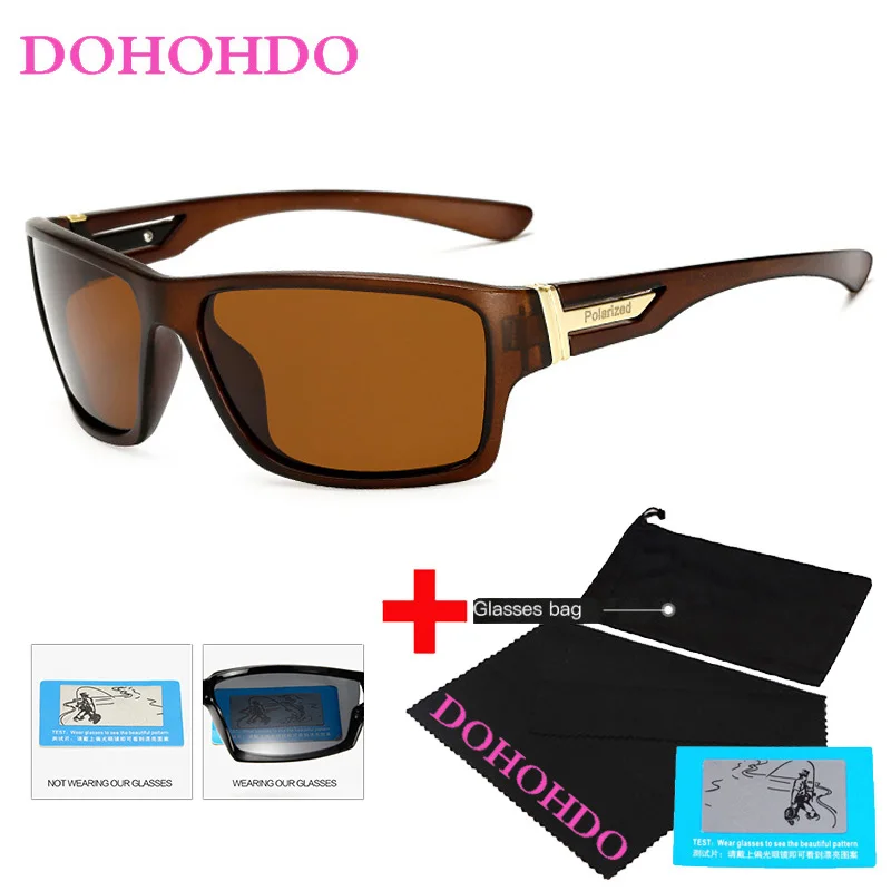 DOHOHDO 2022 Brand Promote Polarized Sunglasses New Night Vision Men Glasses Polaroid Lens Gafas De Sol UV400 Points |