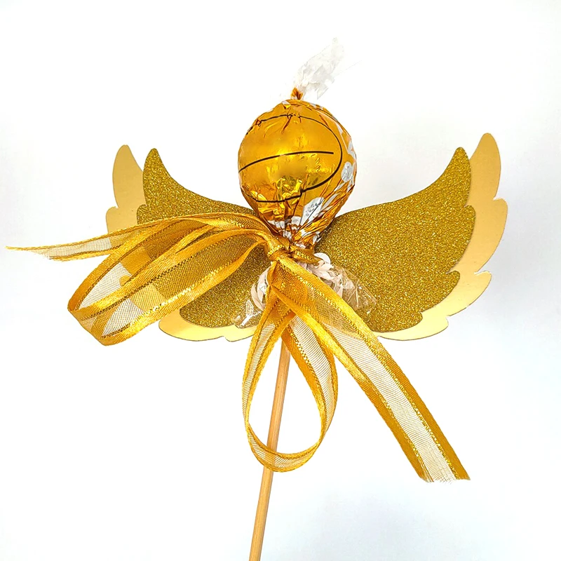 Christmas Angel Wing Lolly Holder Metal Cutting Dies Stencil Per Fai Da Te Scrapbooking Paper Card Decorativo Craft Die Cuts Nuovo 2023