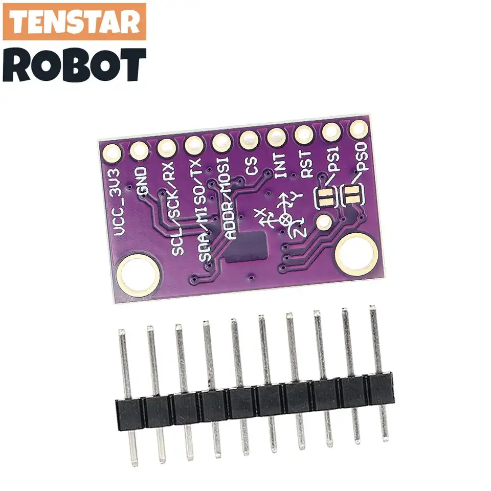 TENSTAR BNO085 AR VR IMU High Accuracy Nine-Axis 9DOF AHRS Sensor Module GY-BNO085 image 6