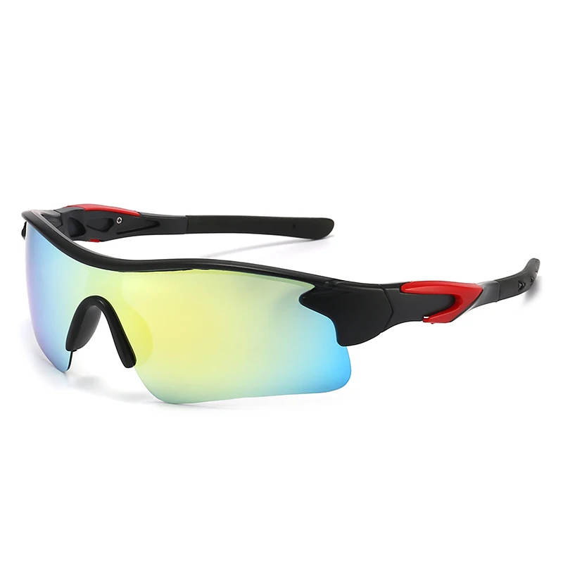 1/2/3PCS New Color Cycling Glasses With Integrated Sunglasses Men's Outdoor Sports Polarized Car Sunglasses VA05