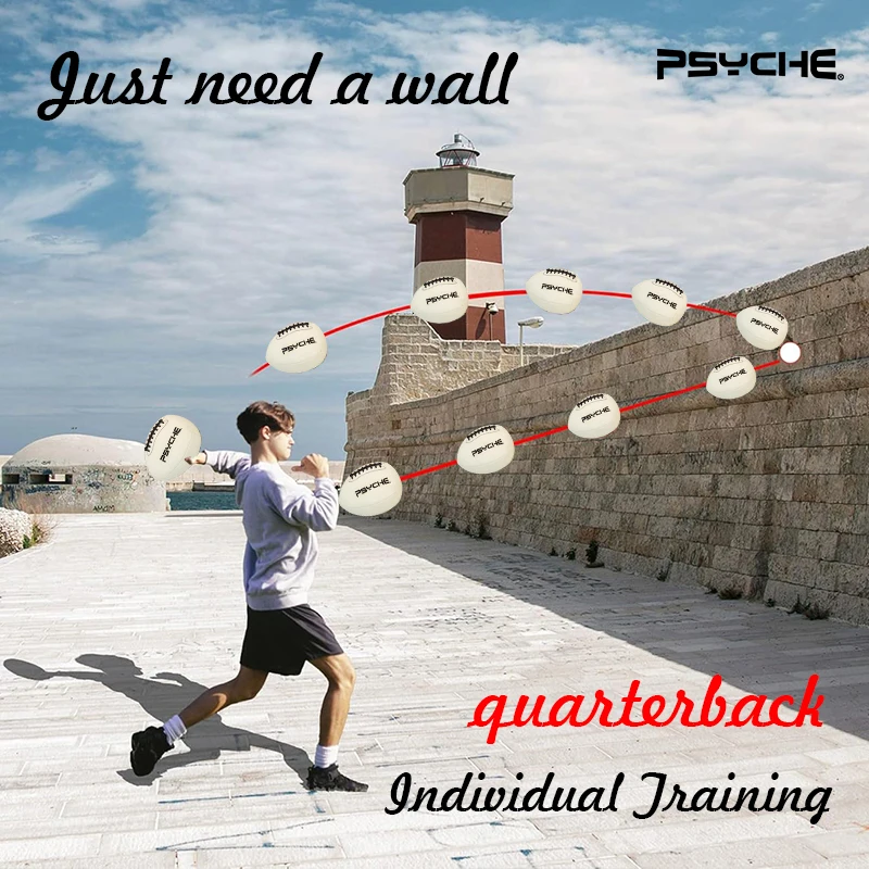 Official Size 9 PU Leather Rubber Ball Waterproof Lighted Sport American Football Night Match Glowing Training Ball view 6