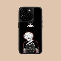Vibrant Blue Lock Kunigami Rensuke Matte Phone Case - Colorful Protective Smartphone Cover - iPhone 15 Plus (MHEI01)