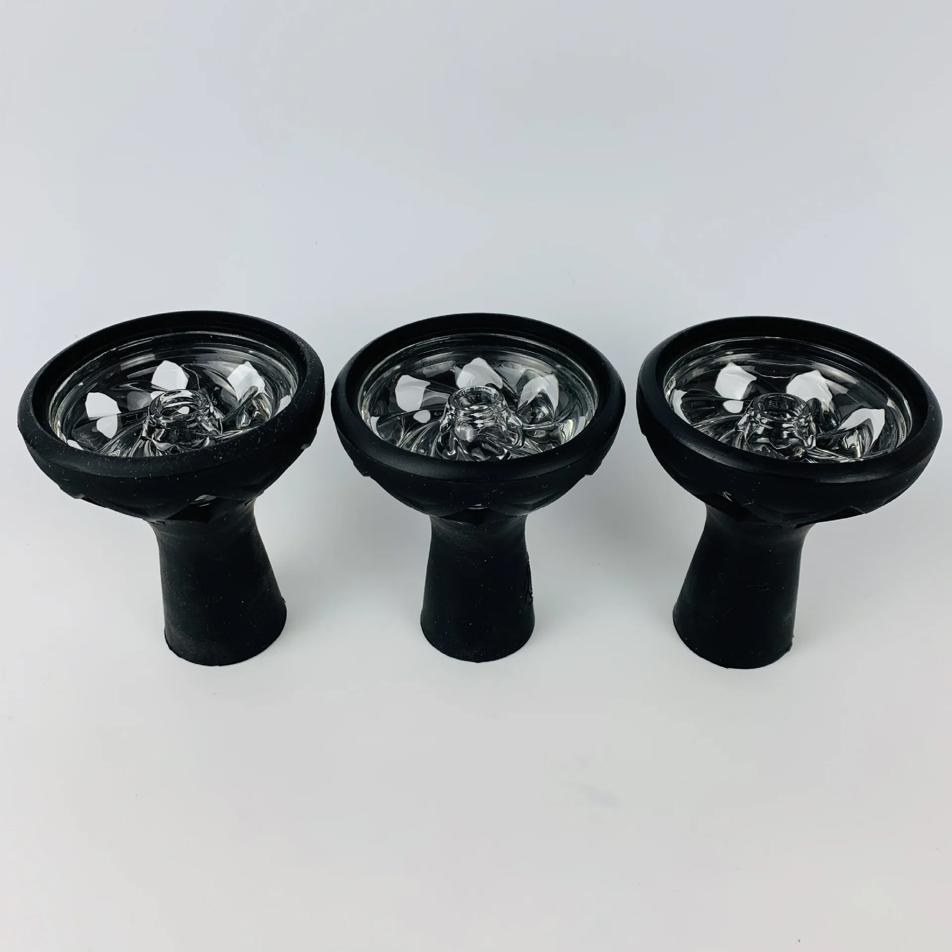 Modle 014 Arabic Glass Silicone Shisha Hookah Accessories Pot Bowl 4