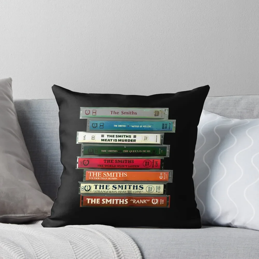 

The Smiths Cassettes Throw Pillow Sofa Pillow Cover Christmas Pillow Covers