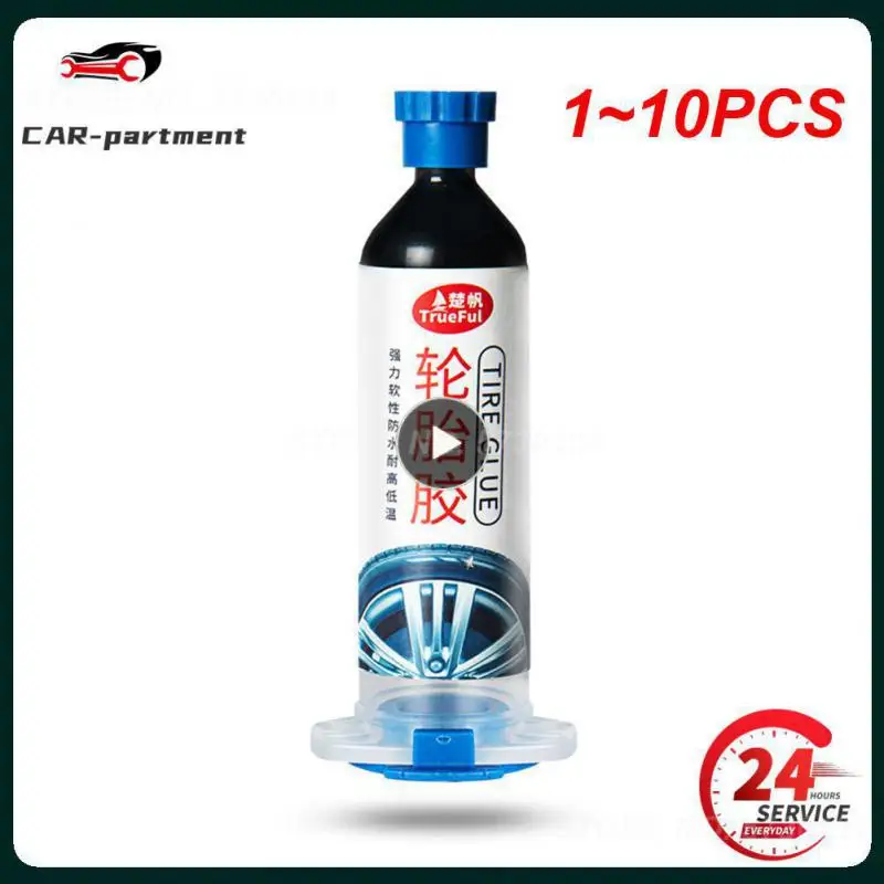 

1~10PCS Cement Rubber Cold Patch Garage Tool Car Auto Rubber Tire Repair Glue Motorcycle Bike Tire Adhesive Universal 30ml