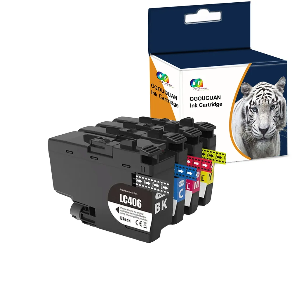 

America LC406 LC406XL Compatible Cartridge With Ink for Brother HL-JF1 MFC-J4335DW J4345DW J4535DW J5855DW J5955DW J6555DW J6955