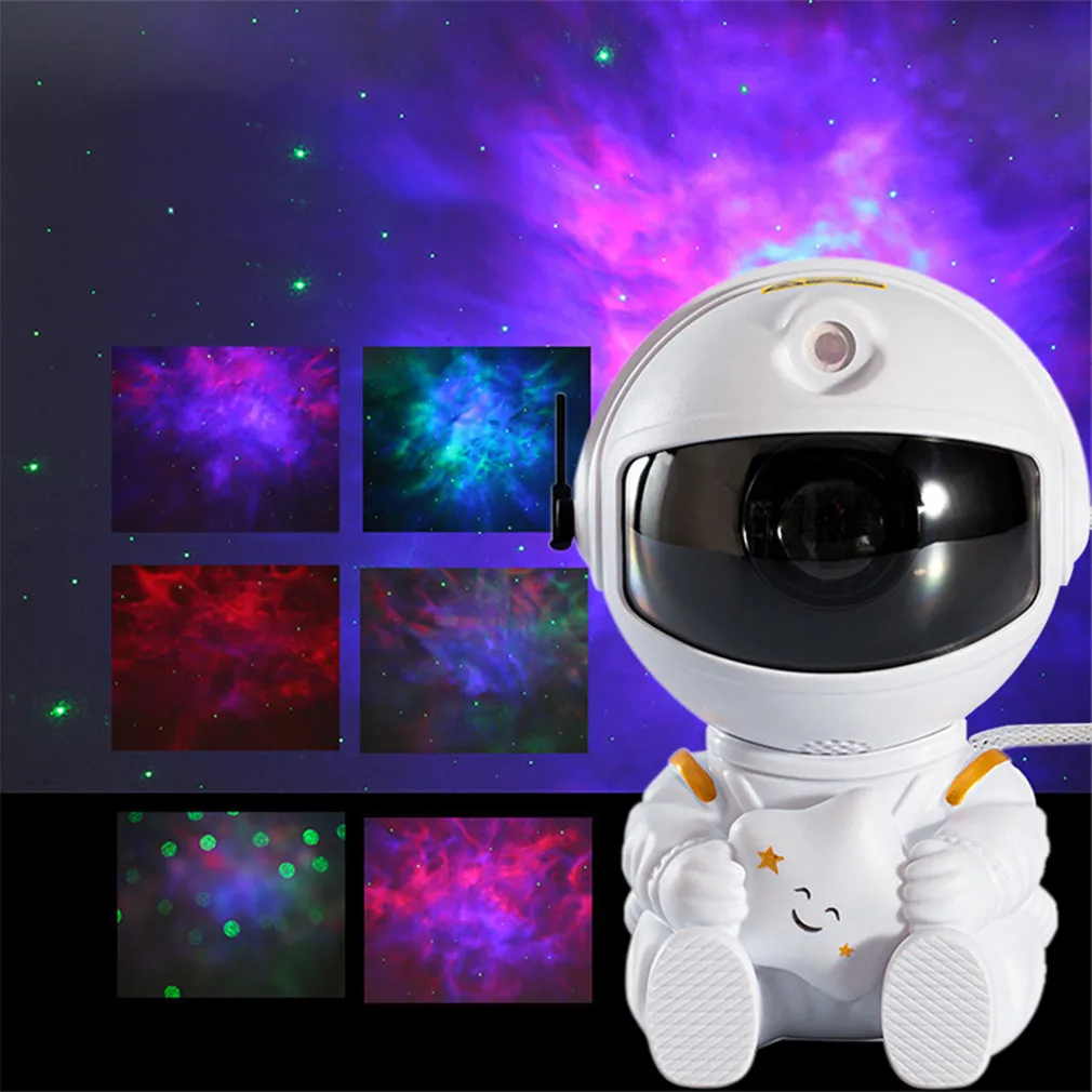 Astronaut Galaxy Projektor Nachtlicht Geschenk Starry Sky Sterne USB Led  Schlafzimmer Nacht Lampe Kind Geburtstag Dekoration Fernbedienung -  AliExpress