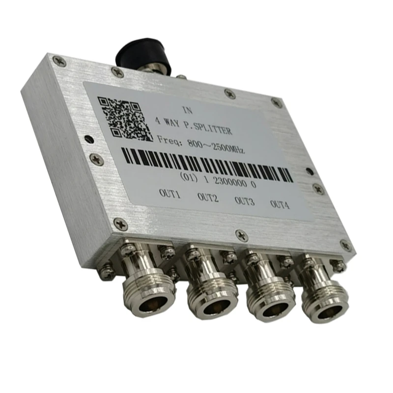 4���� ���� �й�� 800-2500MHz RF Ʈ���ù� �й�� ���ļ� ����