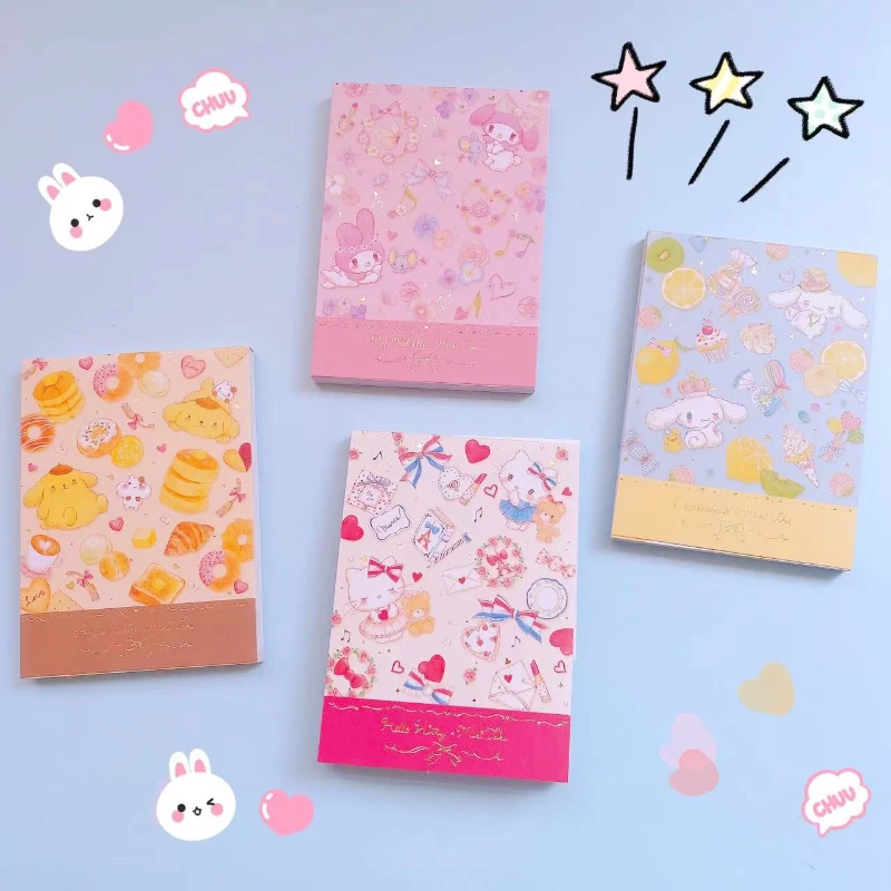 

Cartoon Tearable Note Book Sanrio Cute Note Paper Note Paper Japanese Hand Account Book Notepad Non-sticky Small Book