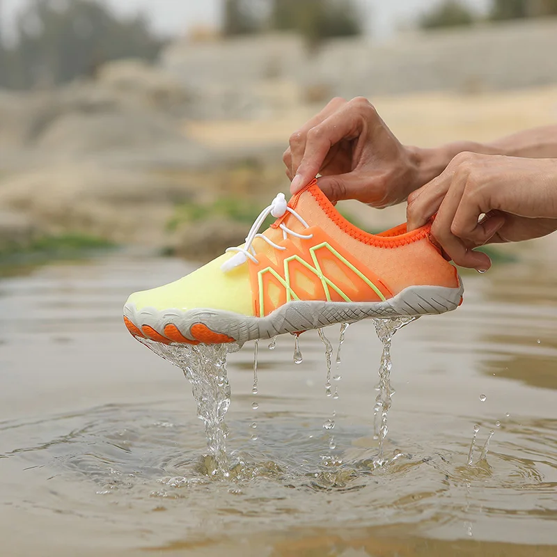Water Shoes Aqua Shoes Barefoot Shoes Unisex Barefoot Beach Water Sports Mens Sneakers Gym Sport Running Shoes Women Swimming Cycling Driving Yoga Footwear
