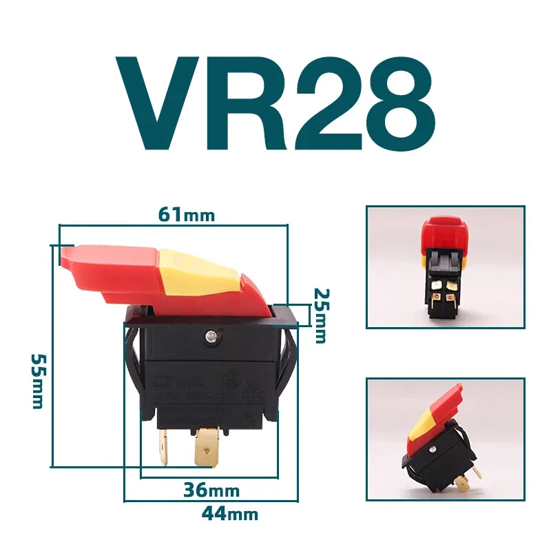 Switch for Hitachi VR28 Power Switch Hammer Replacement Accessories clip iron for hitachi pr 38e z1c ff 38 electric hammer clip iron card clip iron holder head replacement