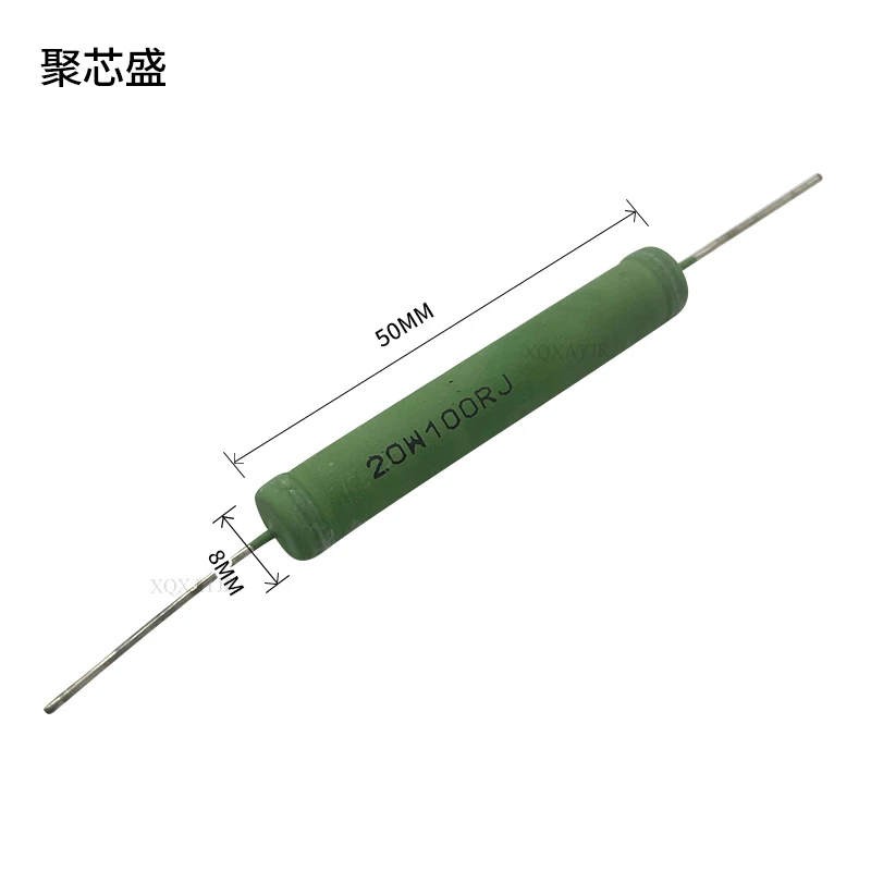 5pcs/lot Rx21 winding resistance 20W 5% 1R 10R 47R 51R 68R 100R 200R 470R 1K 10K33K