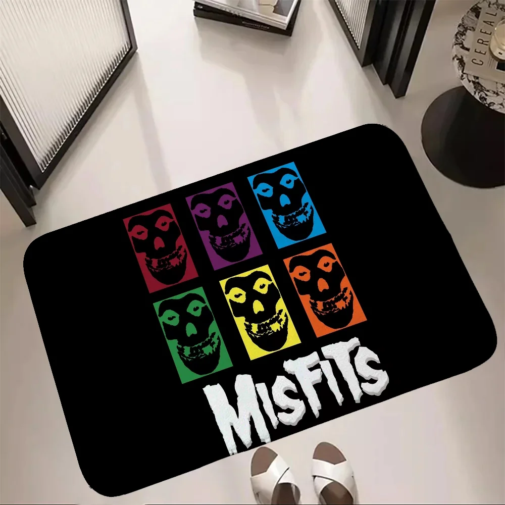 

Die Die My Darling Misfits Non Slip Carpet for Kitchen Welcome Mat Entrance Door Doormat Room Mats Washable Non-slip Kitchen Rug