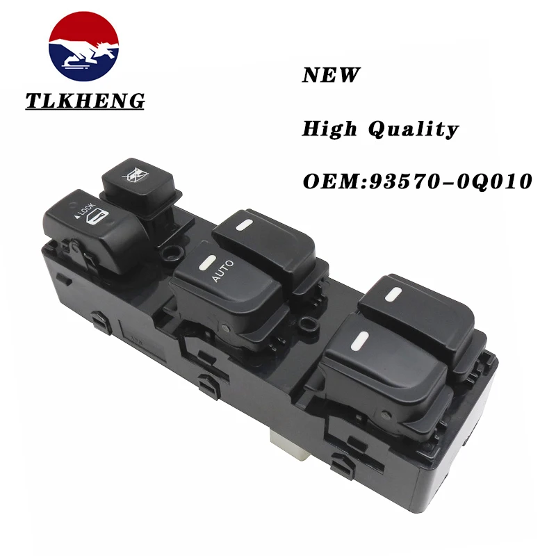 

Front Left Electric Power Window Control Switch For Hyundai Elantra 93570-0Q010 935700Q010 Car Accessories